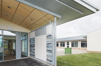 Access points at The State Hospital are bright and welcoming