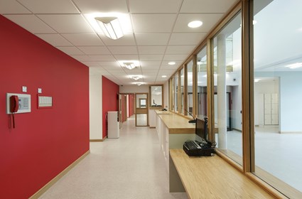 Modern, airy facilities at The State Hospital, Lanarkshire